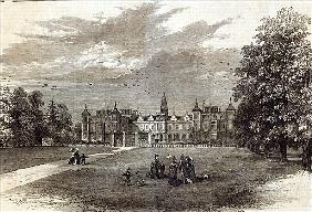 Hatfield House, the Seat of the Marquis of Salisbury, from ''The Illustrated London News'', 11th Jul