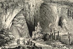 Interior of the Grotto of Antiparos