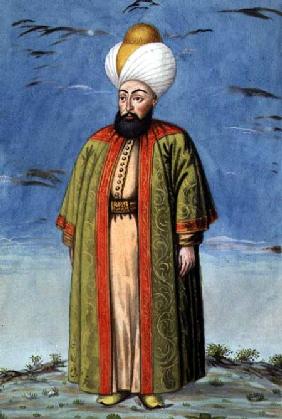 Mahomet (Mehmed) I (1387-1421), Sultan 1413-21, from 'A Series of Portraits of the Emperors of Turke