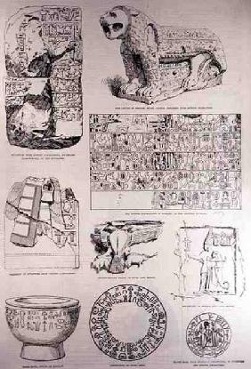 Specimens of the Hittite Inscriptions, from 'The Illustrated London News'