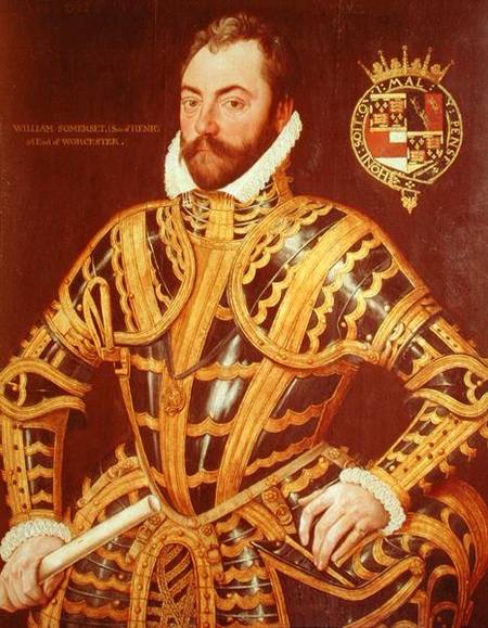 William Somerset (c.1527-89) 3rd Earl of Worcester van English School