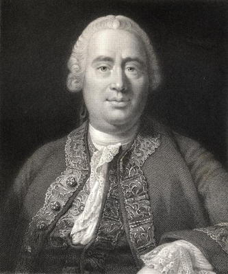 David Hume (1711-76) (engraving) van English School, (19th century)