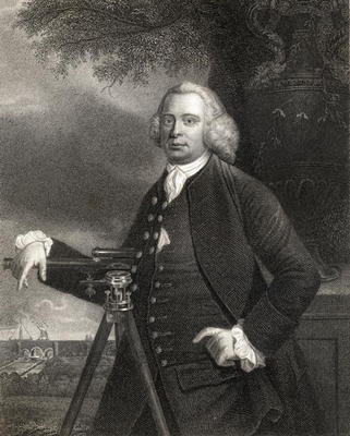 James Brindley (1716-72) from 'Gallery of Portraits', published in 1833 (engraving) van English School, (19th century)