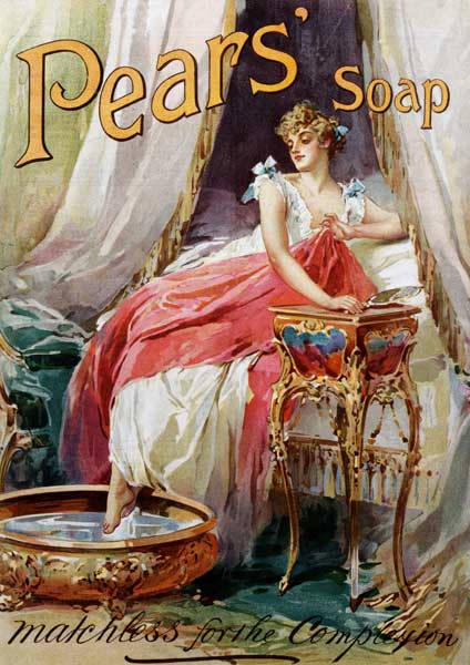 Advertisement for 'Pears' Soap' van English School, (19th century)