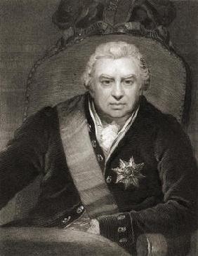 Sir Joseph Banks (1743-1820) Baronet of Banks, from 'Gallery of Portraits', published in 1833 (engra