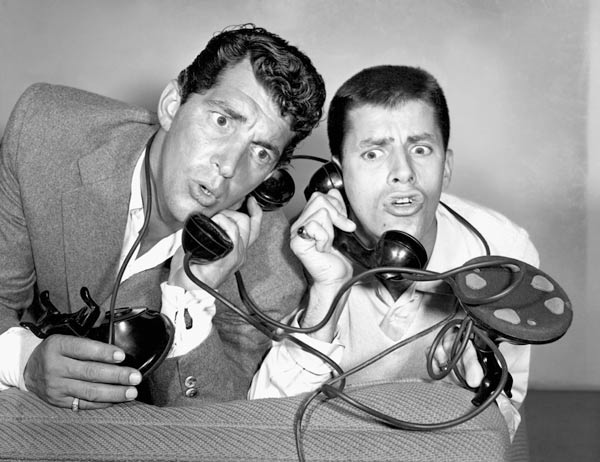 DEAN MARTIN and JERRY LEWIS van English Photographer, (20th century)