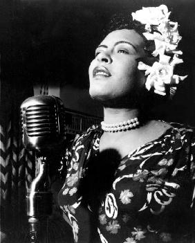 Jazz and blues Singer Billie Holiday
