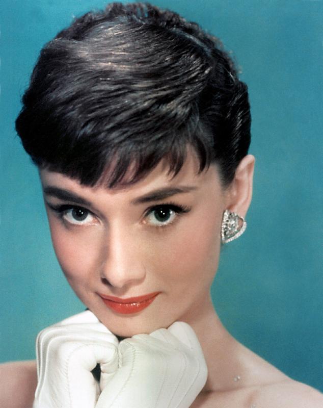 Portrait of the American Actress Audrey Hepburn, photo for promotion of film Sabrina van English Photographer, (20th century)