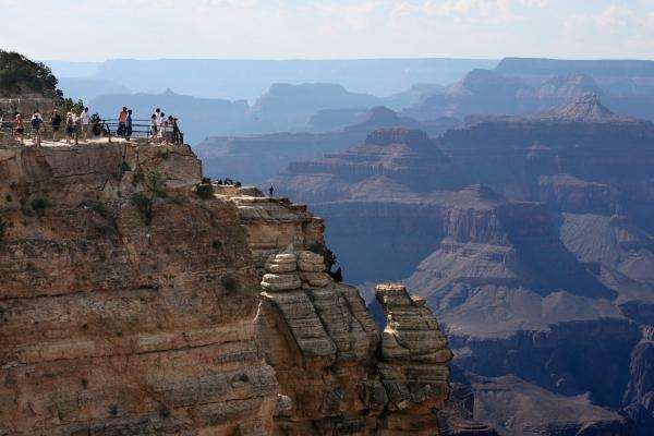 Grand Canyon - Blick vom South Rim van Erich Teister