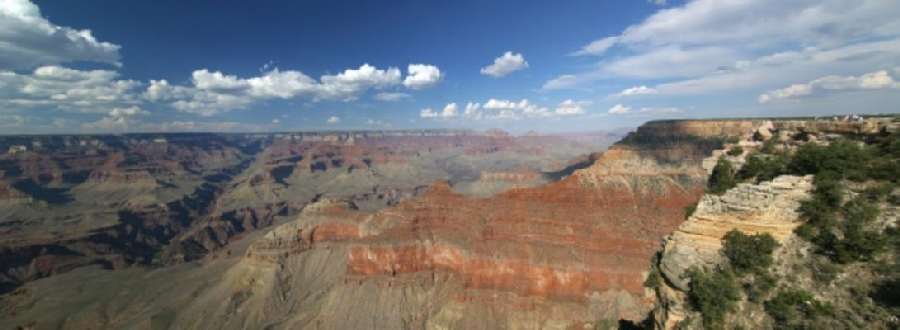 Grand Canyon South Rim Panorama van Erich Teister