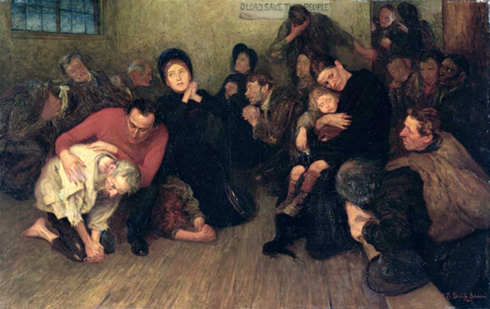 A Salvation Army Shelter, 1891 van Ernest Borough Johnson