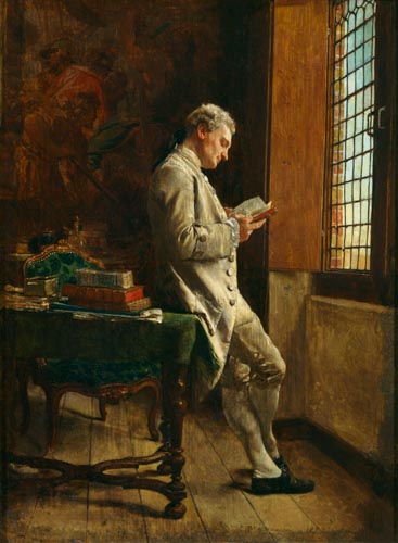 The Reader in White van Ernest Meissonier