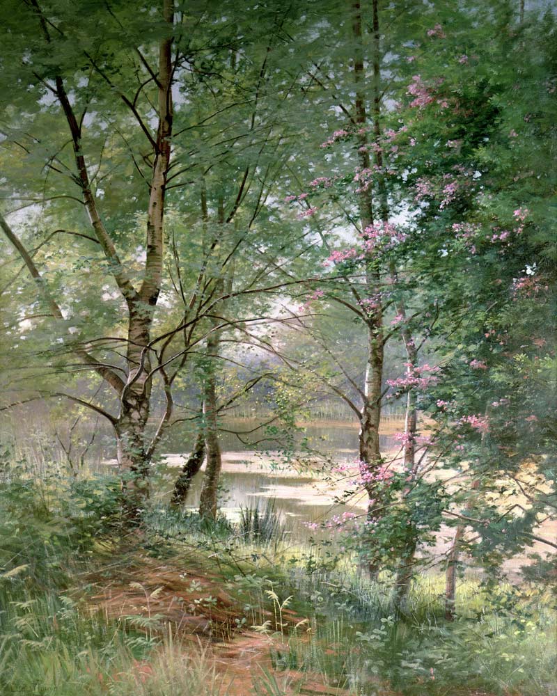In a Fairy Woodland van Ernest Parton