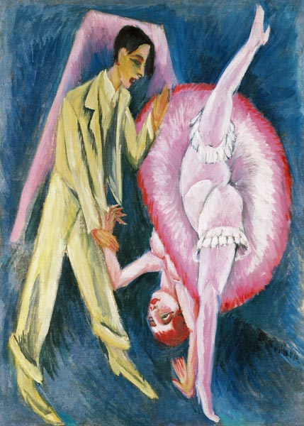 Tanzpaar van Ernst Ludwig Kirchner