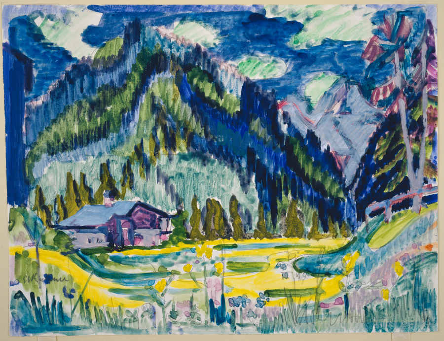 Wild Ground van Ernst Ludwig Kirchner