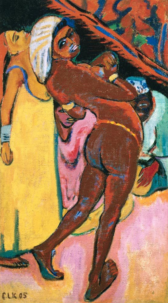 Negertänzerin van Ernst Ludwig Kirchner