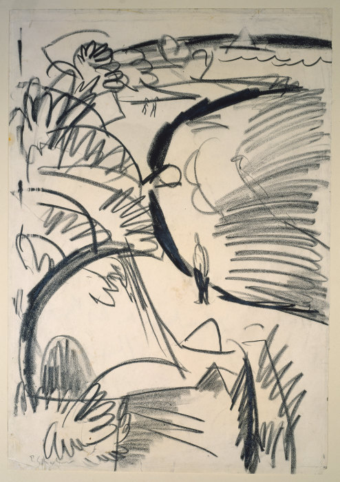 Fehmarnküste van Ernst Ludwig Kirchner