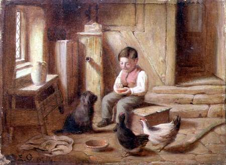 Feeding the Fowl van E.S. Greig
