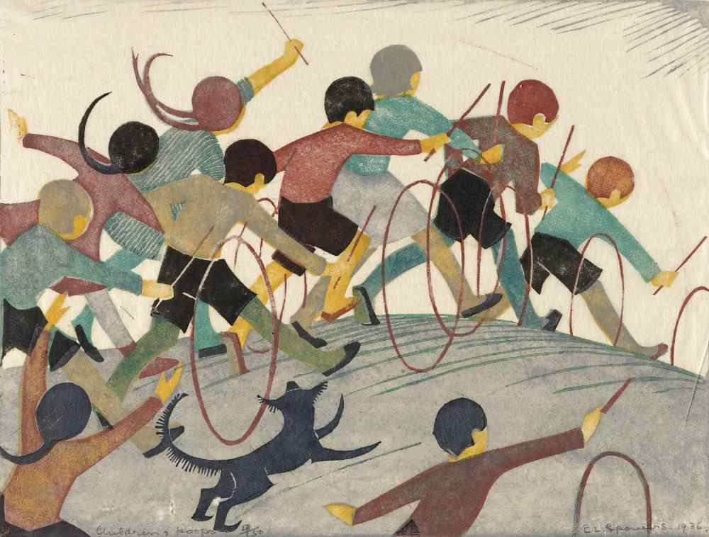Childrens hoops van Ethel Spowers