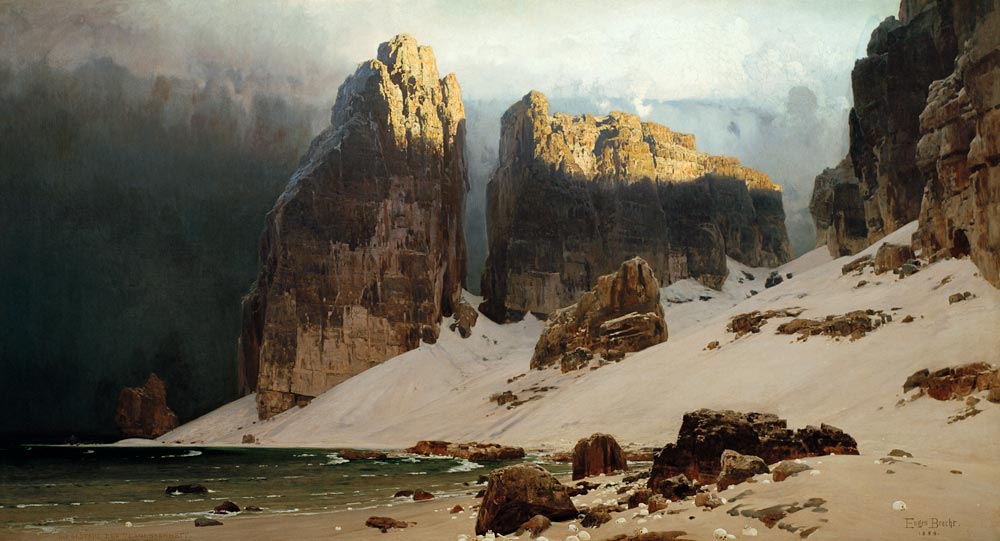 Die Gestade der Vergessenheit, 1889 van Eugen Bracht