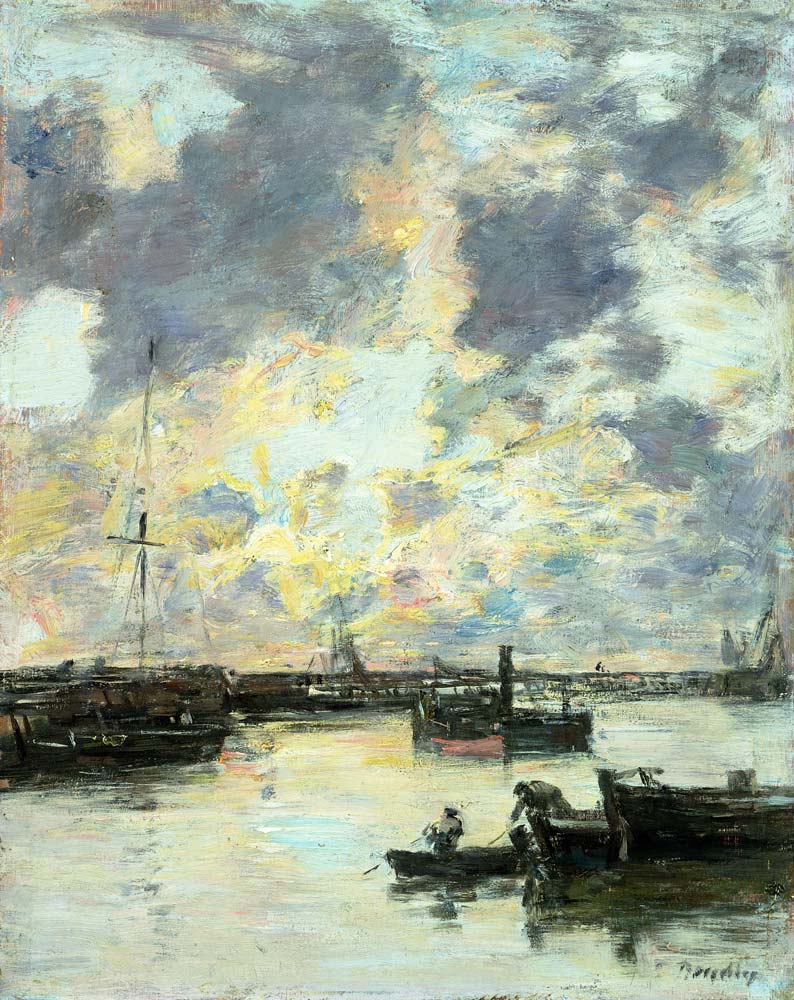 The Port van Eugène Boudin