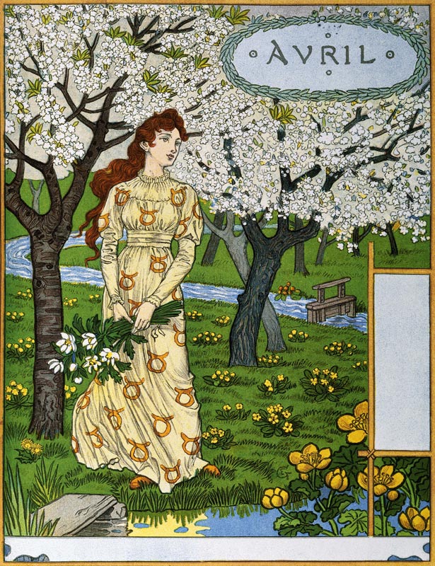 April van Eugene Grasset