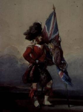 An Ensign of the 75th Highlanders