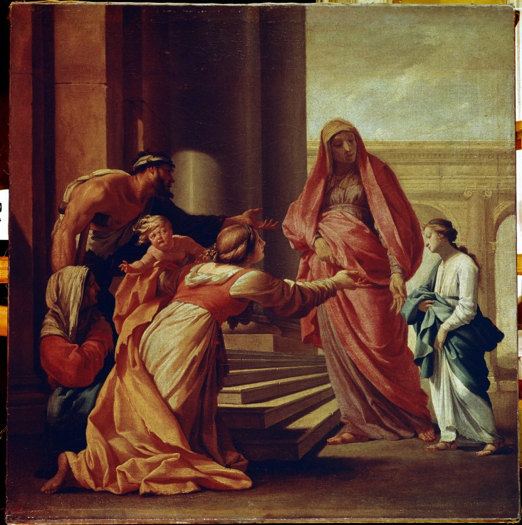 The Presentation of the Blessed Virgin Mary van Eustache Le Sueur