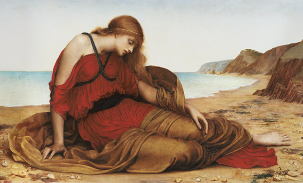 Ariadne at Naxos van Evelyn de Morgan