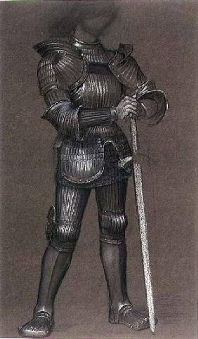 Study of Armour for 'Life and Thought Have Gone Away'