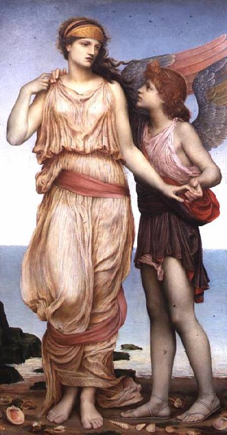 Venus and Cupid van Evelyn de Morgan