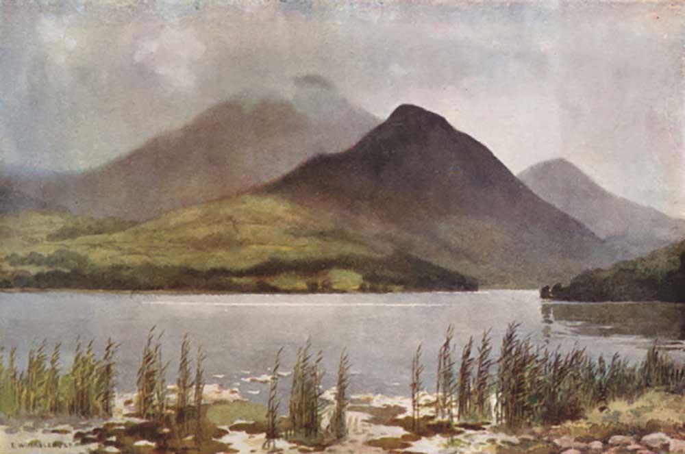 Bassenthwaite Lake and Skiddaw van E.W. Haslehust