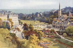 Bounemouth: The Square and Garden from Mont Dore