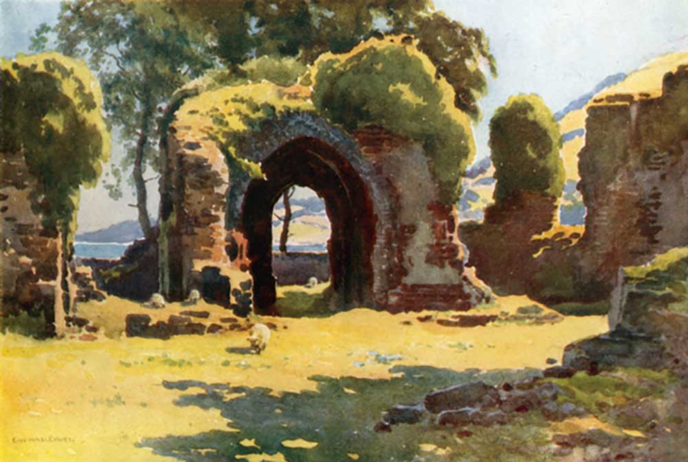 The Ruins of Lindores Abbey van E.W. Haslehust