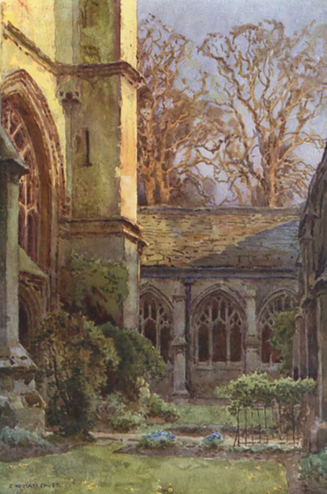 The Cloisters, Winchester College van E.W. Haslehust