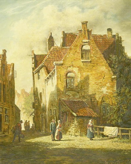 Street Scene van Ewald Honnef