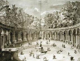 The Colonnade, Versailles, from 'Les Plans, Profils et Elevations des Ville et Chateau de Versailles