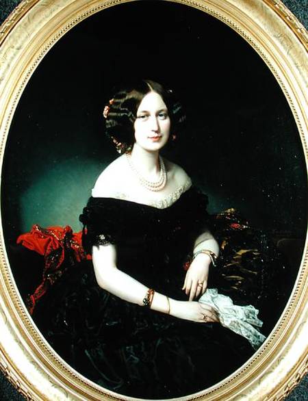 Portrait of the Baroness of Weisweiller van Federico de Madrazo y Kuntz