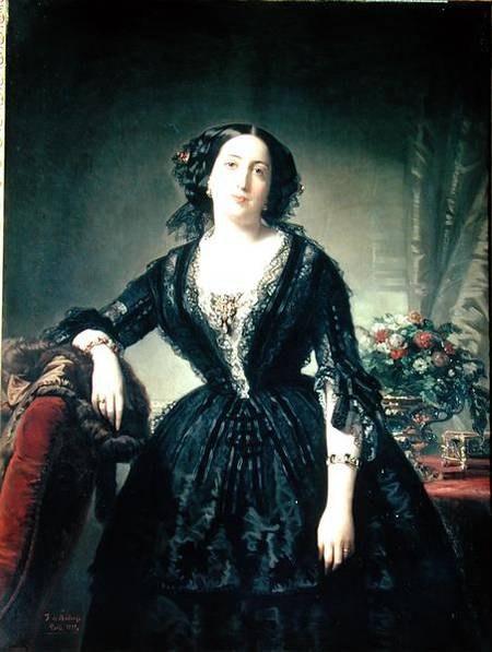 Portrait of Maria Dolores Aldama, Marquesa de Montelo van Federico de Madrazo y Kuntz