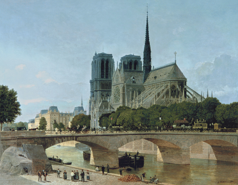 Notre Dame, Paris van Felix Benoist
