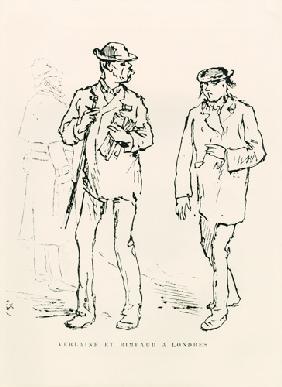 Paul Verlaine und Arthur Rimbaud in London