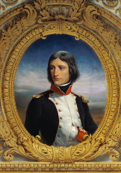 Napoleon Bonaparte (1769-1821) as Lieutenant Colonel of the 1st Battalion of Corsica van Felix Philippoteaux