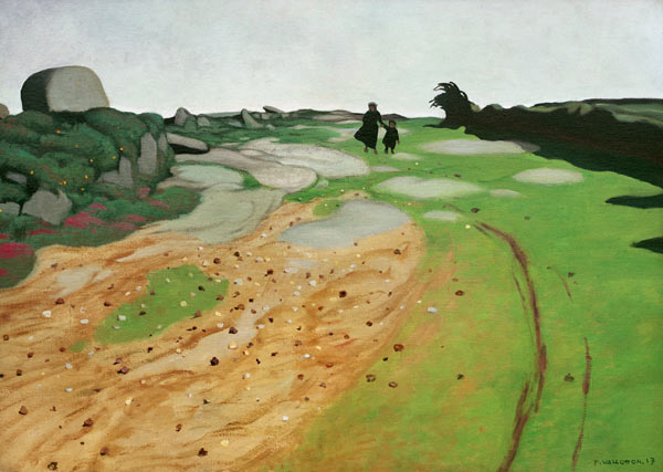 F.Vallotton / Breton Landscape / 1917 van Felix Vallotton