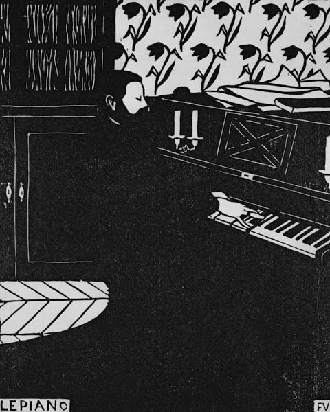 The Piano van Felix Vallotton