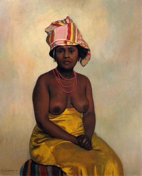 African Woman van Felix Vallotton
