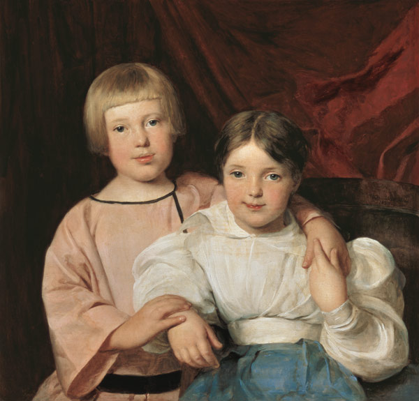 Children van Ferdinand Georg Waldmüller