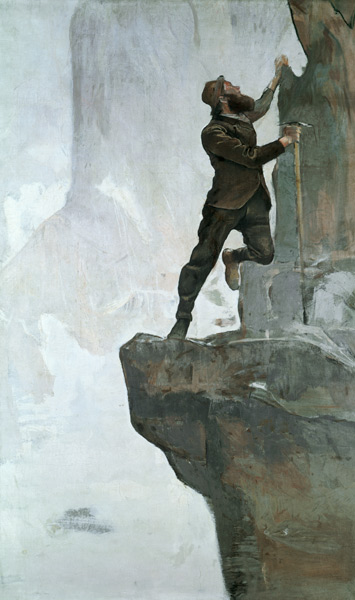 Ascent III van Ferdinand Hodler