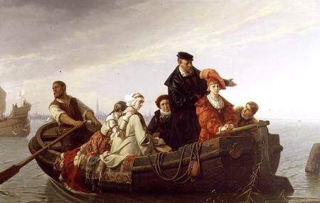 Spaniards Leaving the Netherlands van Ferdinand Pauwels