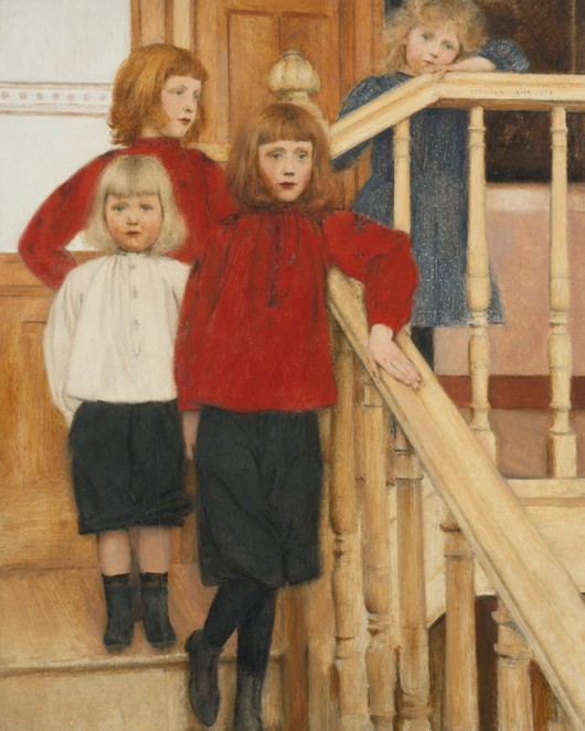 The Children of Monsieur Nève van Fernand Khnopff
