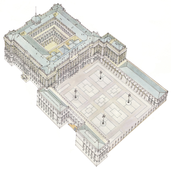 Royal Palace. Madrid, Spain van Fernando Aznar Cenamor